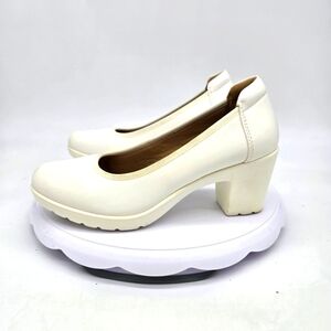 Dream Pairs Shoes Women 7 Edena Chunky Low Block Heel Pumps